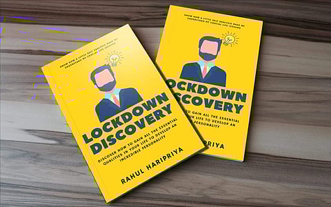 It took Rahul 16 days to finish writing the book, as he was finishing an average of 10 pages a day (Pic: Sourced)