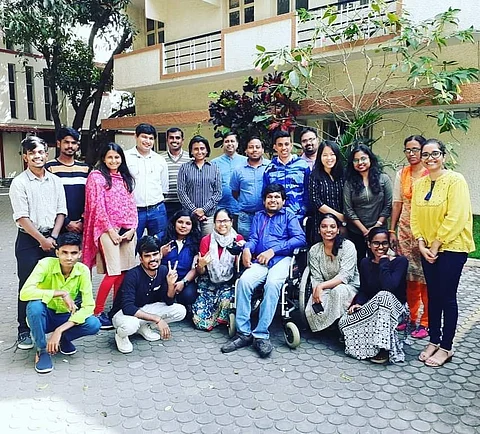 GiftAbled team works across Karnataka helping specially-abled people