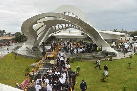Jayalalithaa Memorial (Pic: PTI)