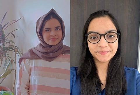 Afnan Towheed and Shloka Singh Thakur | (Pic: GSS)