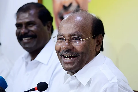 Pattali Makkal Katchi (PMK) founder S Ramadoss | Express
