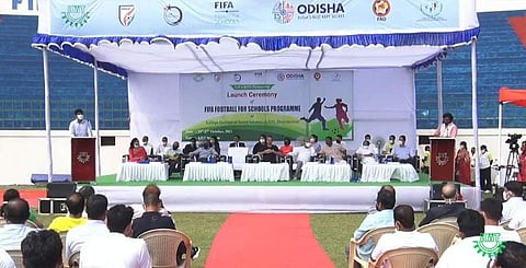 FIFA Football programme launched (Picture: Twitter)