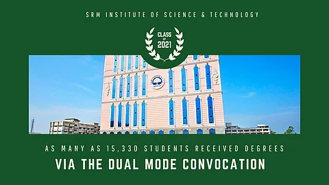 Congratulations, students | (Pic: SRMIST and Edexlive)