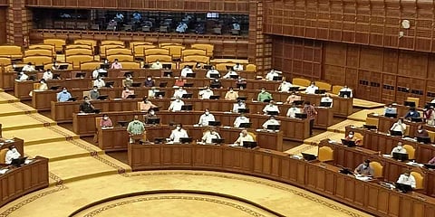 The oppostion staged a walk-out over the issue, claiming that the government's apathy was affecting students from public schools | Pic: EPS