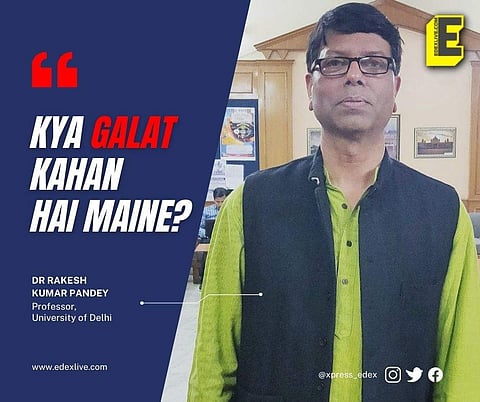 Rakesh Kumar Pandey (Pic: Facebook/ EdexLive)