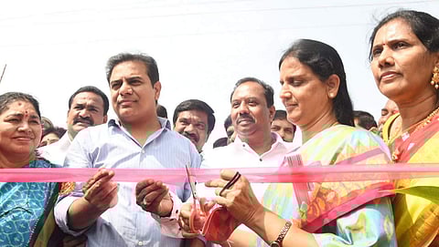 Minister KT Rama Rao at the inauguration | (Pic: Subhash Reddy)