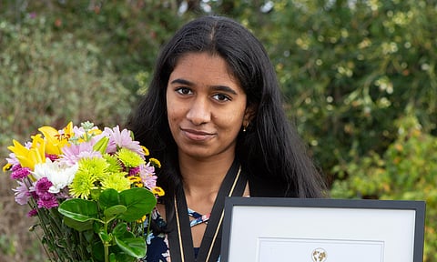 Reshma Kosaraju | (Pic: Children’s Climate Prize)