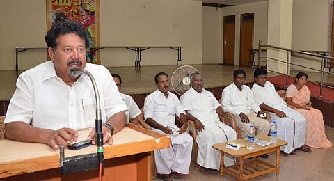 Minister For Higher Education, K Ponmudi | Pic: Express
