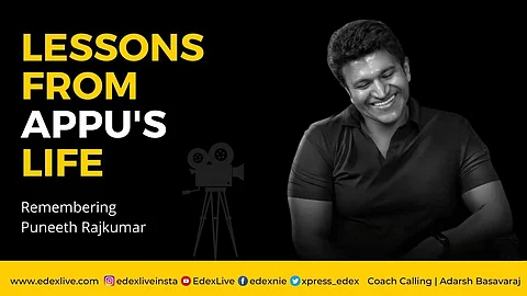 Puneeth Rajkumar and lessons from his life | Pic: Edex Live