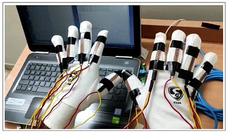 Talking Gloves developed by IIT Jodhpur and AIIMS Jodhpur | Pic: Sourced