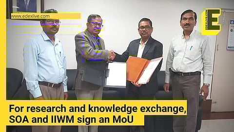 Signing the MoU | (Pic: SOA and Edexlive)