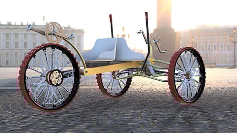 The rover design that got this team of young engineers to the finals |Pic: BITS Pilani