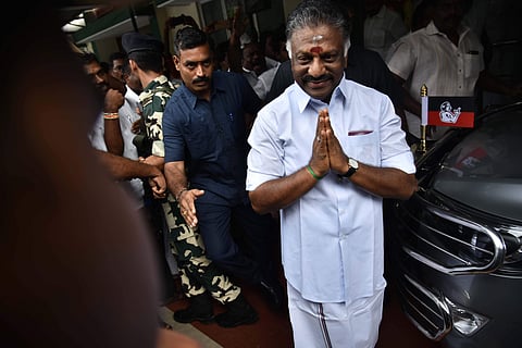 Representative Image of O Panneerselvam |Pic: Express