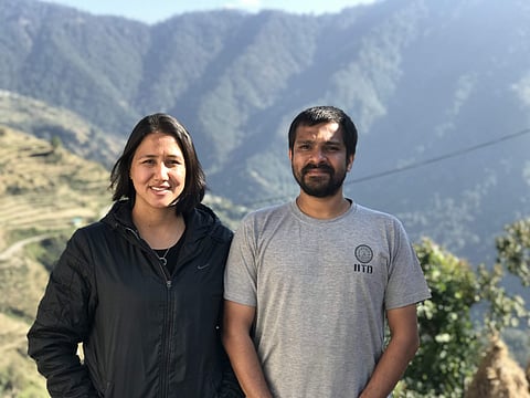 Megha Rawat (left) and Vijay Pratiek, founders of deMITasse Energies | Pic: Megha Rawat