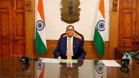 Chief Justice of India NV Ramana | Pic: PTI