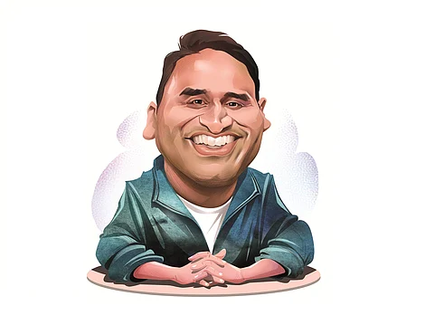 Maju Varghese | Caricature credit: Tapas Ranjan