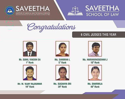 Pic: Saveetha School of Law