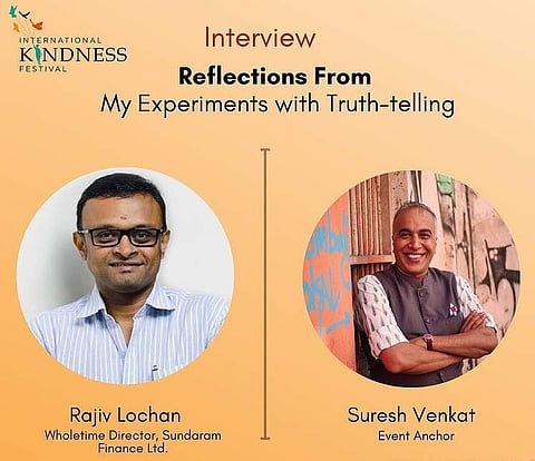 Rajiv Lochan | Pic: International Kindness Festival