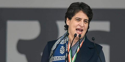 Priyanka Gandhi | Pic: PTI