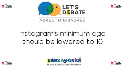 The discussion was based on whether 10 was too young for internet usage