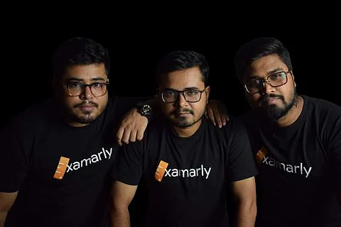Founders Nishant, Sushant and Ishan | Pics: Examarly