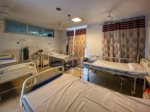 The COVID Care Centre at Jamia Hamdard | Pics: Jamia Hamdard