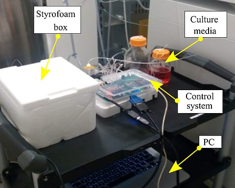 The setup (Pics: Ikram Khan)