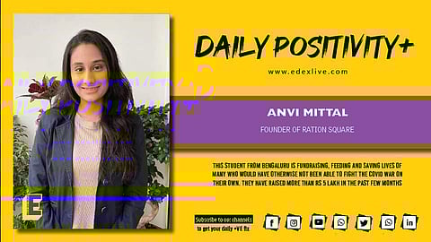 Anvi Mittal, Founder, Ration Square (Picture: Edexlive)