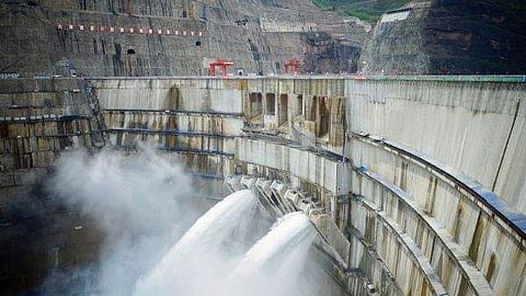 The hydropower station (Pic: PTI)
