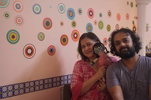 Dr Shweta Verma and Jamal Siddiqui with Ginny (Pic: Ginny's Planet)