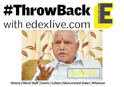 Yediyurappa, once again | (Pic: TNIE)