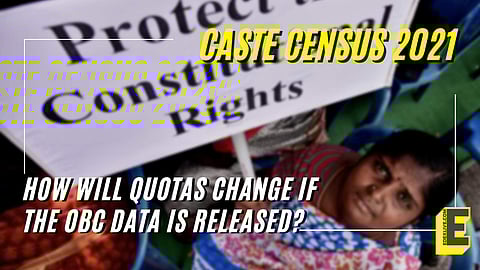 Caste Census 2021 (Pic: EdexLive)
