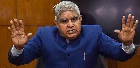West Bengal Governor Jagdeep Dhankhar. | Pic: PTI File Photo