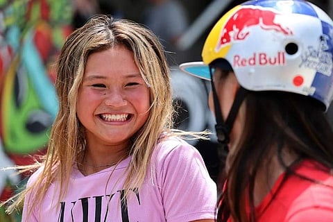 Great Britain's youngest ever Summer Olympian Sky Brown | Pic: Gettyimages