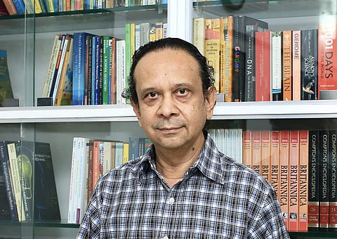 Theoretical astrophysicist Professor Thanu Padmanabhan | Pic: Twitter