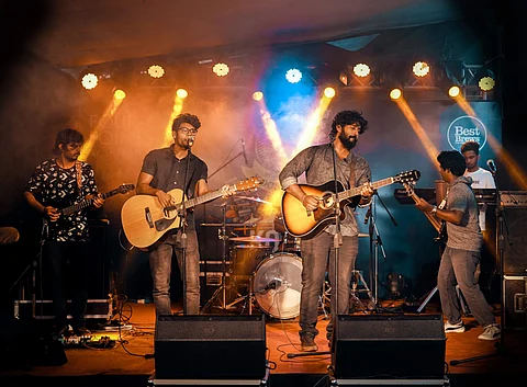 Chill Kaapi Samosa at one of their performances | Pic courtesy: Dixon Dennis