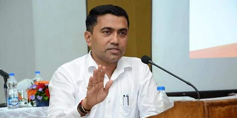 File Photo: Goa CM Pramod Sawant |Pic: PTI