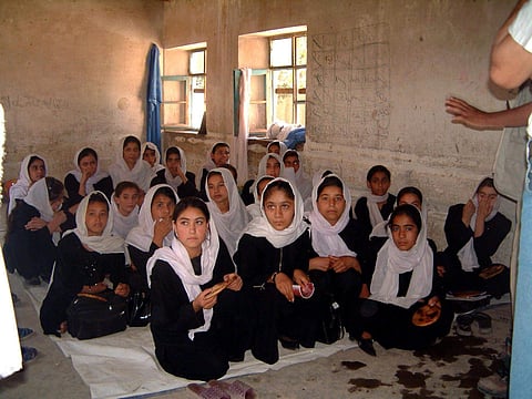 The Taliban says it has been creating a 'safe system' for girl students by only allowing female teachers to teach them | Pic: Pixnio