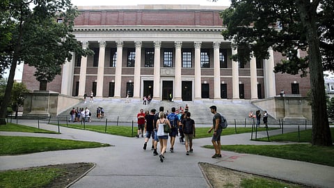 Representational image of Harvard University | (Pic: PTI)