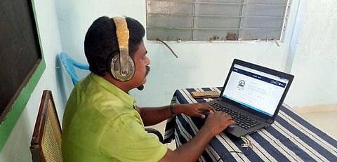 Image of a teacher taking an online class for representational purposes only | (Pic: Express)