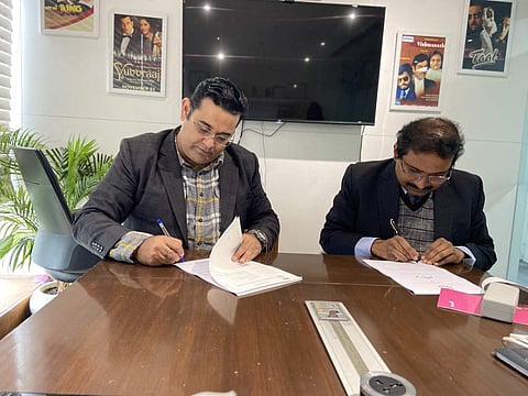 The MoU being signed | Pic: Sourced