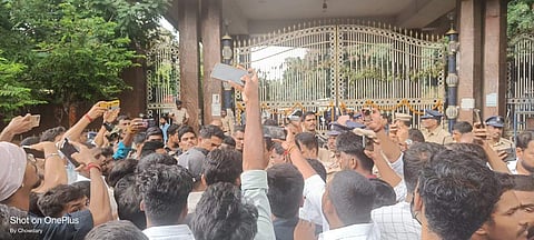 Image from the protest | Pic: Sourced
