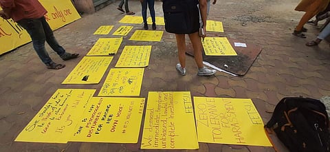 Protest posters | (Pic: JU students)