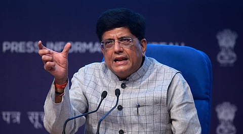 File photo of Union Minister Piyush Goyal | (Pic: Express)