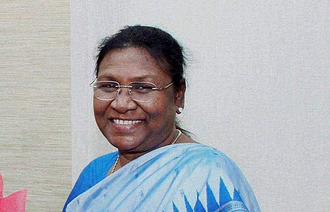 President Droupadi Murmu | (Pic: Express)