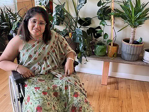 Photo fo Hasitha Illa, the author of Wheeling Away
