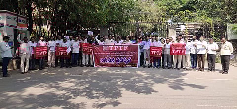 Picture from the protest | (Pic: TPTF)