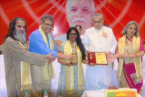 Diana Shatish was awarded the third place at a national competition held by the Cultural Ministry of India | Pic: Sourced