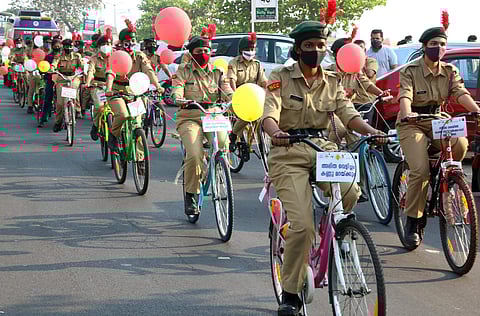 NCC cadets in Kerala | File Photo | Pic: Express