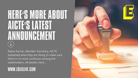 AICTE and the announcement they made | (Pic: Edexlive)